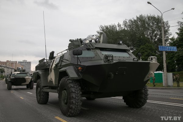 Танки в городе: что показали на вчерашней репетиции парада | - «Интернет и связь»