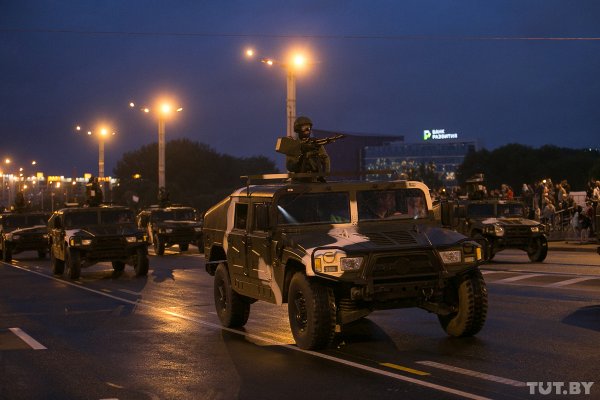 Танки в городе: что показали на вчерашней репетиции парада | - «Интернет и связь»