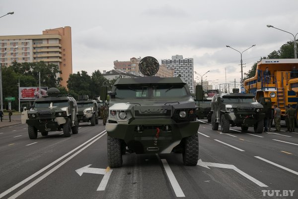 Танки в городе: что показали на вчерашней репетиции парада | - «Интернет и связь»