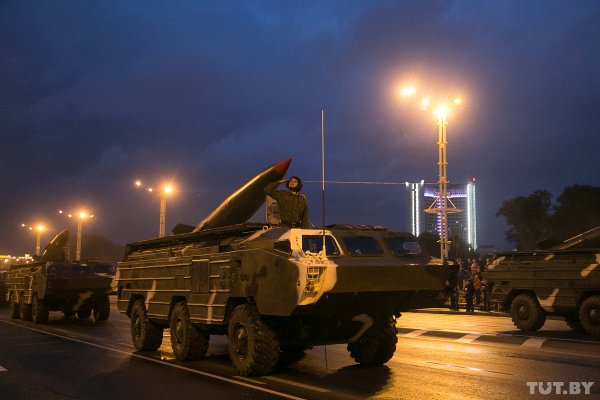 Танки в городе: что показали на вчерашней репетиции парада | - «Интернет и связь»