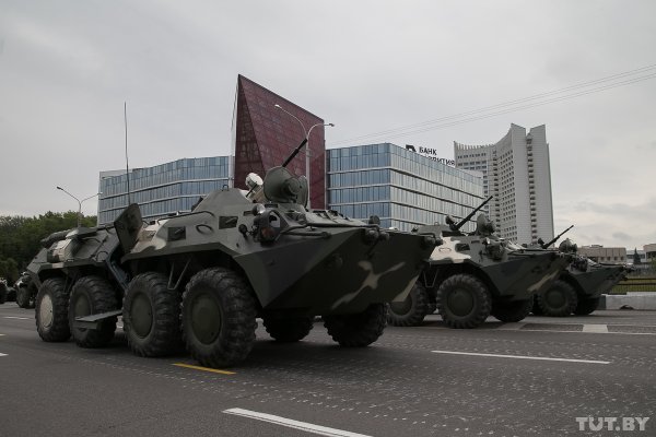 Танки в городе: что показали на вчерашней репетиции парада | - «Интернет и связь»
