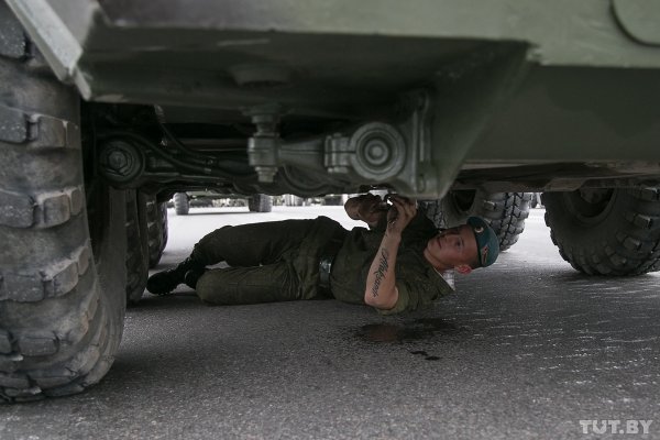 Танки в городе: что показали на вчерашней репетиции парада | - «Интернет и связь»