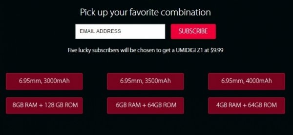 UMIDIGI Z1 станет самым тонким флагманским смартфоном с аккумулятором большой ёмкости и 8 Гбайт ОЗУ - «Новости сети»