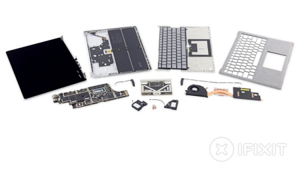 Вскрытие Microsoft Surface Laptop: отремонтировать ноутбук невозможно - «Новости сети»