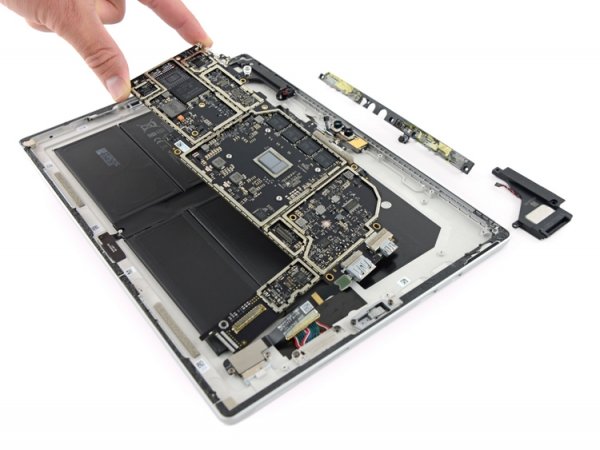 Вскрытие нового Microsoft Surface Pro: что скрывает внутри планшет - «Новости сети»