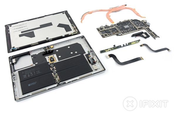 Вскрытие нового Microsoft Surface Pro: что скрывает внутри планшет - «Новости сети»