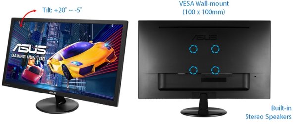 ASUS VP278QG и VP247QG: игровые мониторы с временем отклика в 1 мс - «Новости сети»