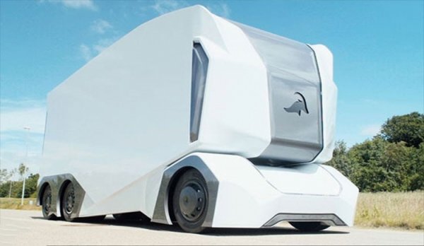 Беспилотный электрогрузовик Einride T-Pod: концепт фуры будущего - «Новости сети»