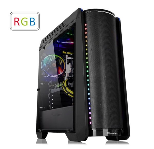 Корпус Thermaltake Versa C24 RGB наделён многоцветной подсветкой - «Новости сети»