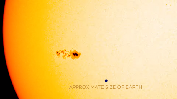 На Солнце зафиксировали пятно размером больше Земли | 42.TUT.BY - «Интернет и связь»