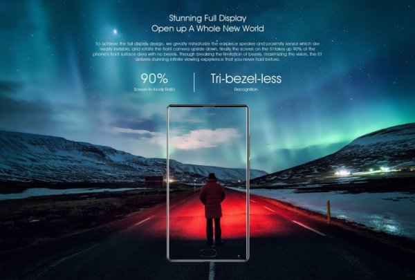 Немного подробностей о безрамочном смартфоне BLUBOO S1 - «Новости сети»