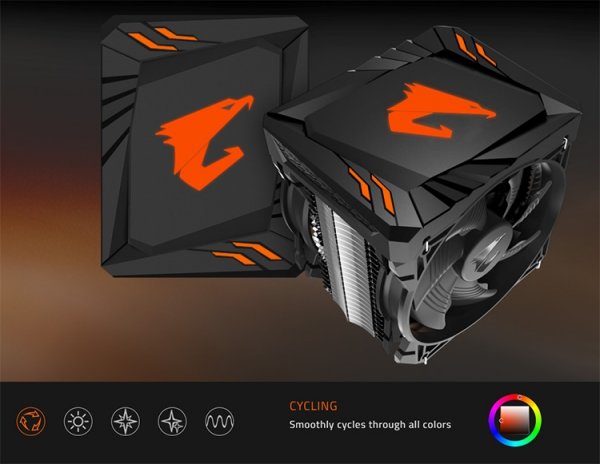 Под брендом Gigabyte Aorus вышел первый процессорный кулер - «Новости сети»