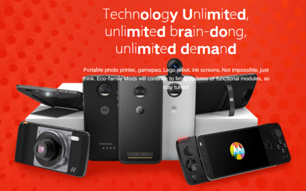 Среди готовящихся аксессуаров Moto Mods замечен модуль-принтер, геймпад и экран E Ink - «Новости сети»