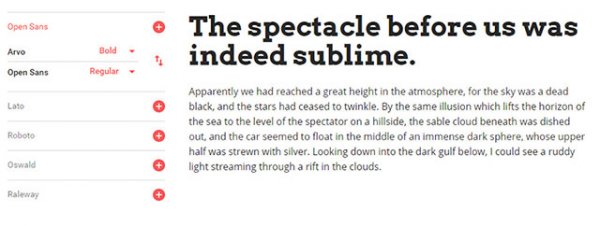 10 лучших Google шрифтов для заголовков - «Веб-дизайн»