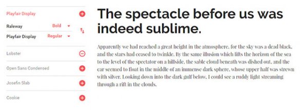 10 лучших Google шрифтов для заголовков - «Веб-дизайн»