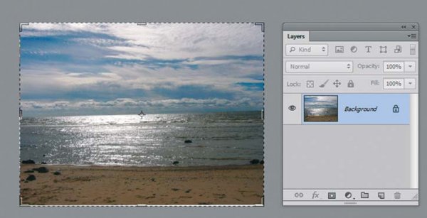 Как обрезать фото в Фотошопе