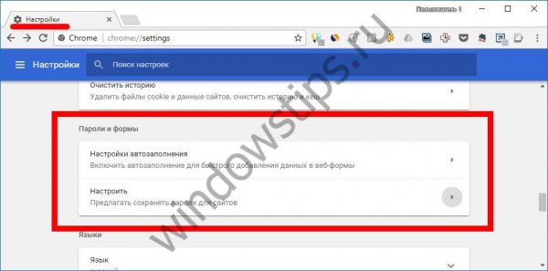 Автозаполнение форм на сайте: что это и как они хранятся - «Windows» Автозаполнение форм на сайте: что это и как они хранятся - «Windows»