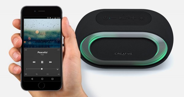 Creative Halo: портативный динамик со светомузыкой - «Новости сети»