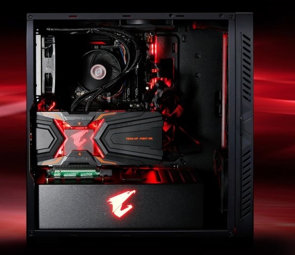 Корпус GIGABYTE AC300W наделён RGB-подсветкой - «Новости сети»