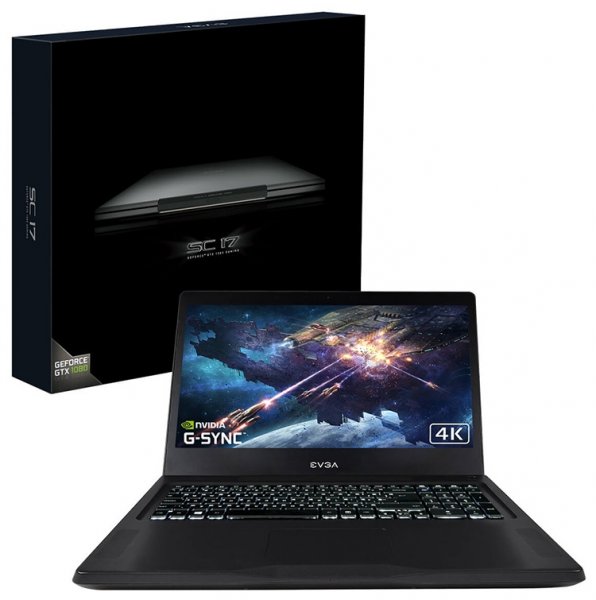 Ноутбук EVGA SC17 1080 с поддержкой G-Sync оценён в $3000 - «Новости сети»