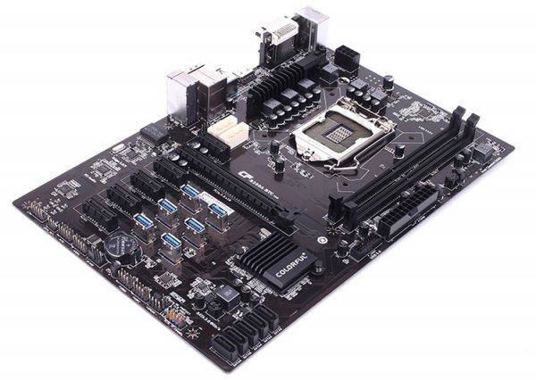 Плата Colorful C.B250A-BTC V20 поможет в добыче криптовалют - «Новости сети»