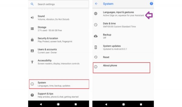 Регулятор раскрыл данные о смартфоне Google Pixel 2: система Active Edge и платформа Android 8.0 - «Новости сети»