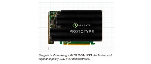 Seagate показала ультрабыстрый SSD-накопитель вместимостью 64 Тбайт - «Новости сети»
