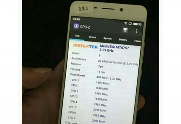 Смартфон Meizu M6 Note замечен с процессором Helio P20 - «Новости сети»