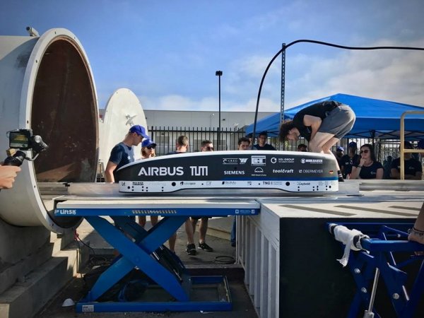 Студенты разогнали прототип Hyperloop до 324 километров в час | 42.TUT.BY - «Интернет и связь»