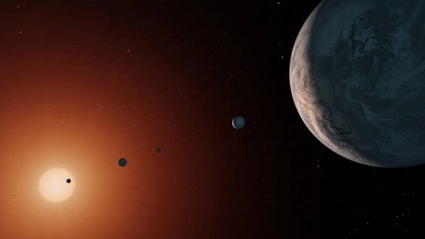 TRAPPIST-1 с землеподобными планетами оказалась старше Солнечной системы - «Новости сети»