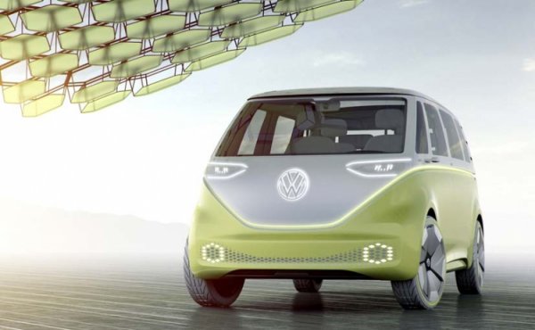 Volkswagen начнёт выпуск электрического минивэна I.D. BUZZ в 2022 году - «Новости сети»