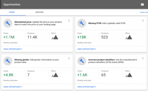 Новые возможности Google Merchant Center - «Интернет»