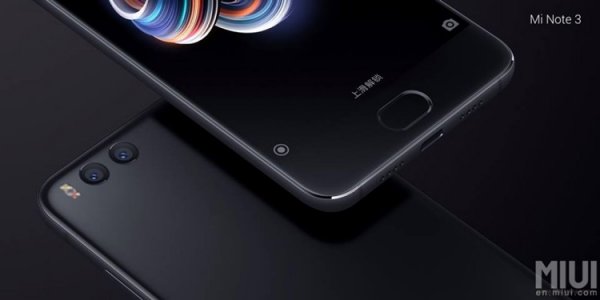 Анонс Xiaomi Mi Note 3: почти как Mi 6, но крупнее - «Новости сети»