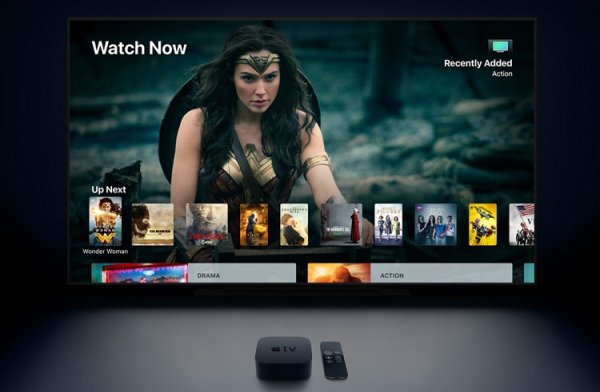Apple TV пятого поколения получила поддержку 4K-видео - «Новости сети»