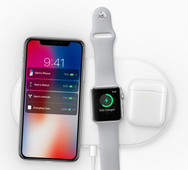 Беспроводное зарядное устройство Apple AirPower способно заряжать сразу 3 гаджета одновременно - «Новости сети»