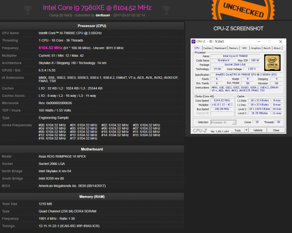 Core i9-7980XE: релиз и экстремальный разгон старшего процессора Intel - «Новости сети»
