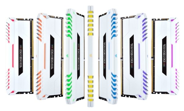 Corsair Vengeance RGB White: модули памяти DDR4 в белом исполнении - «Новости сети»