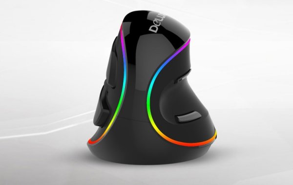 Delux M618 Plus RGB: вертикальная мышь с многоцветной подсветкой - «Новости сети»