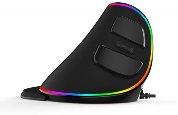 Delux M618 Plus RGB: вертикальная мышь с многоцветной подсветкой - «Новости сети»