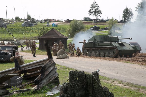 Единственная в Беларуси Су-76 и бой с элитой СС: как отметили "День танкиста" на "Линии Сталина" | - «Интернет и связь» Единственная в Беларуси Су-76 и бой с элитой СС: как отметили "День танкиста" на "Линии Сталина" | - «Интернет и связь»