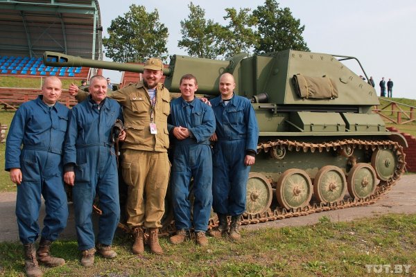 Единственная в Беларуси Су-76 и бой с элитой СС: как отметили "День танкиста" на "Линии Сталина" | - «Интернет и связь» Единственная в Беларуси Су-76 и бой с элитой СС: как отметили "День танкиста" на "Линии Сталина" | - «Интернет и связь»