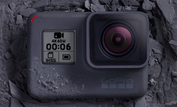 Экшен-камера GoPro Hero6 Black поддерживает запись видео 4K/60p - «Новости сети»