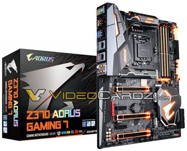 Фото и характеристики трио ярких плат Gigabyte Aorus Z370 - «Новости сети»