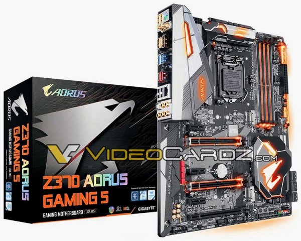 Фото и характеристики трио ярких плат Gigabyte Aorus Z370 - «Новости сети»