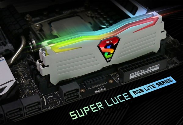 GeIL Super Luce RGB Lite DDR4: модули памяти с многоцветной подсветкой - «Новости сети»