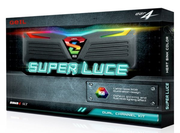 GeIL Super Luce RGB Lite DDR4: модули памяти с многоцветной подсветкой - «Новости сети»