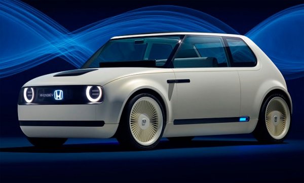 Honda Urban EV: необычный концепт электромобиля в ретро-стиле - «Новости сети»