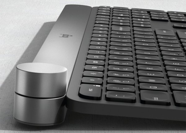 Клавиатура Logitech CRAFT получила уникальный поворотный переключатель «Корона» - «Новости сети»