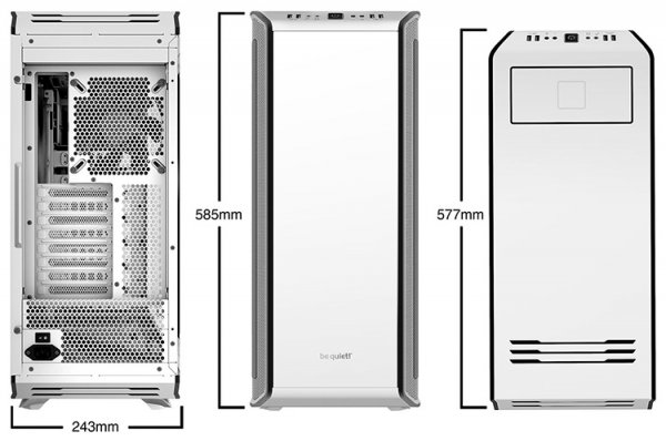 Корпус be quiet! Dark Base Pro 900 облачился в белое - «Новости сети»