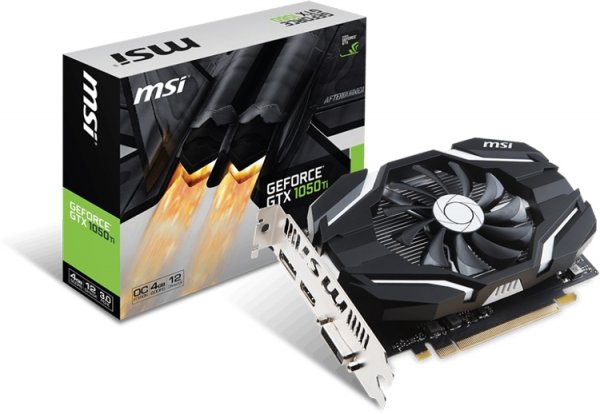 MSI GeForce GTX 1050 Ti 4G OCV1: компактный ускоритель с заводским разгоном - «Новости сети»